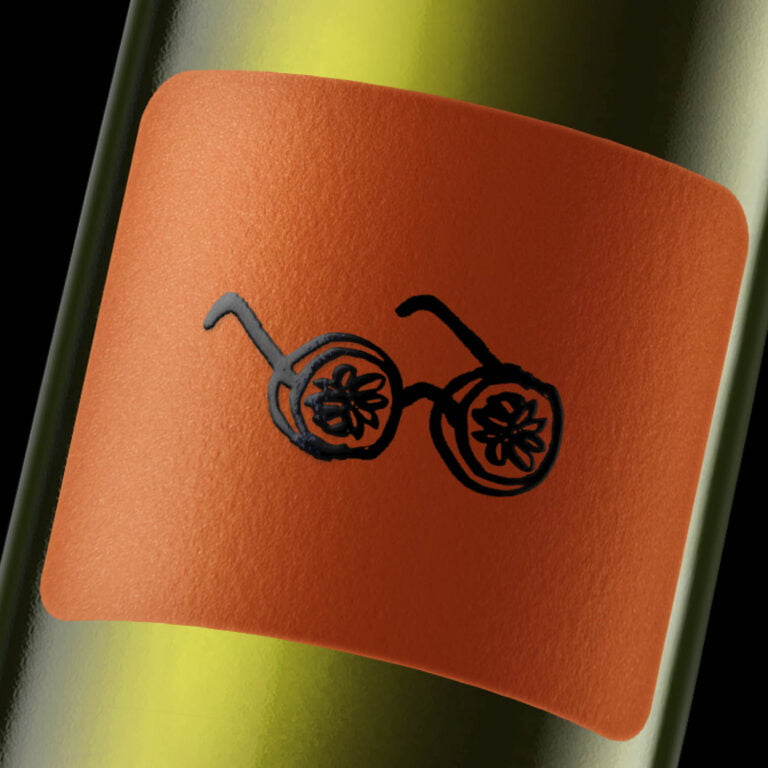 Naranjo Wine wine label design by Oveja & Remi